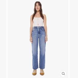 MOTHER High Waist Tunnel Vision Sneak in Take Me Higher  
Size 30